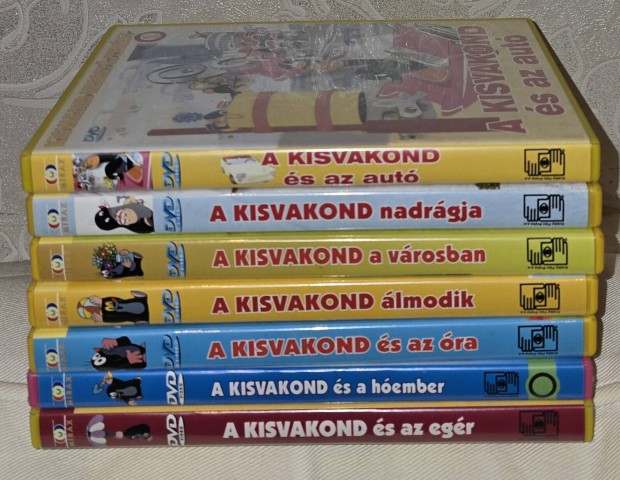 A kisvakond-teljes sorozat-7 DVD 