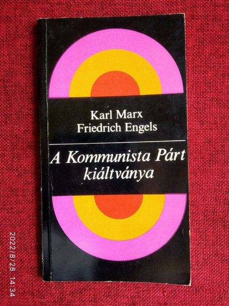 A kommunista prt kiltvnya Marx-Engels Kossuth Kiad