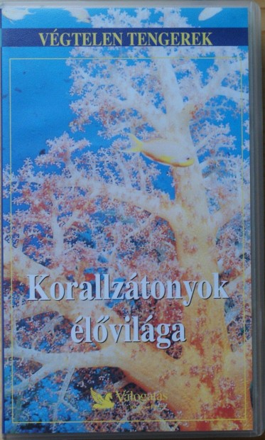 A korallztonyok lvilga - VHS kazetta