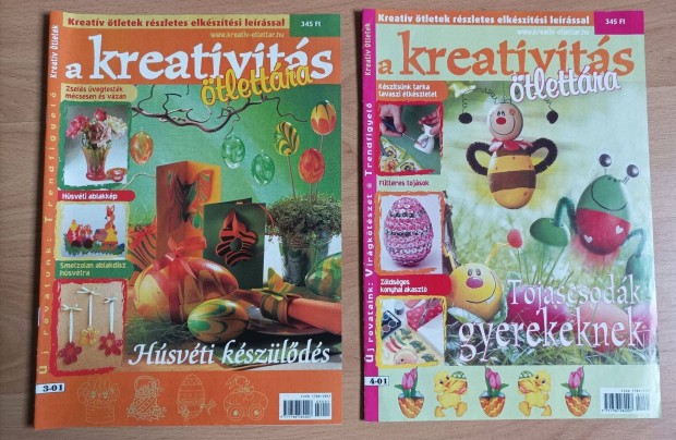 A kreativits tlettra magazin 13 db