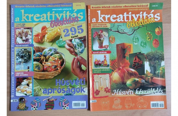 A kreativits tlettra magazin 13 db