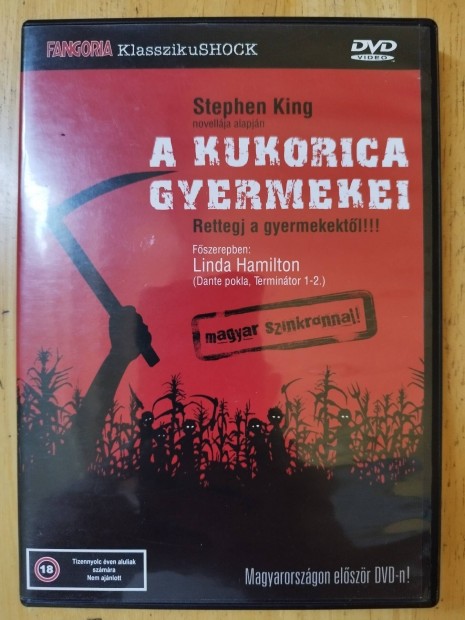 A kukorica gyermekei dvd Stephen King