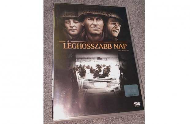 A leghosszabb nap DVD (1962) Szinkronizlt, Duplalemezes, karcmentes