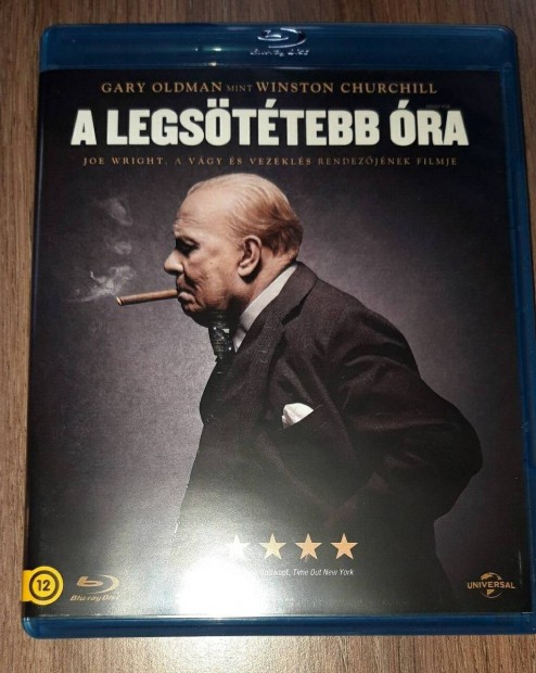 A legsötétebb óra blu-ray
