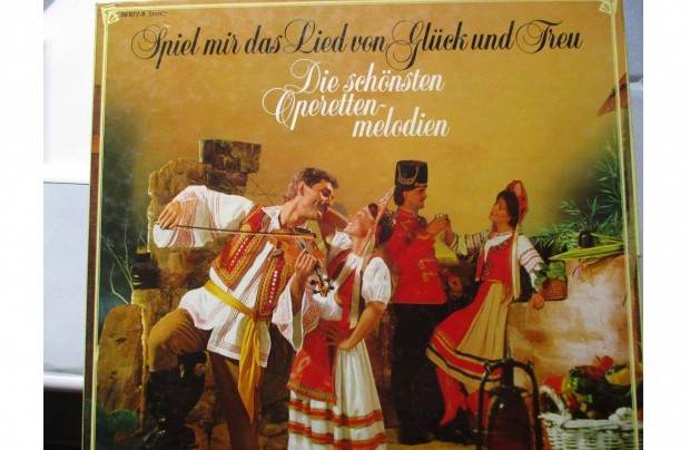 A legszebb operett meldik dszdobozos bakelit hanglemez album elad