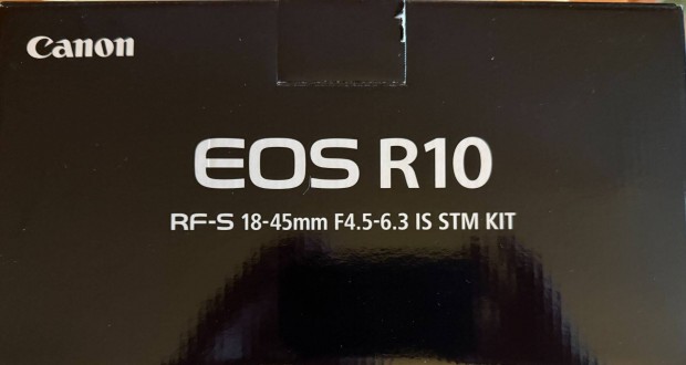 A legújabb Canon R10 Kit