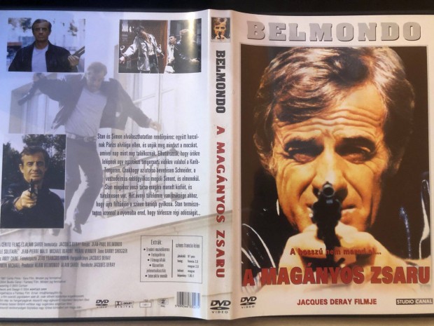 A magnyos zsaru (karcmentes, Belmondo) DVD