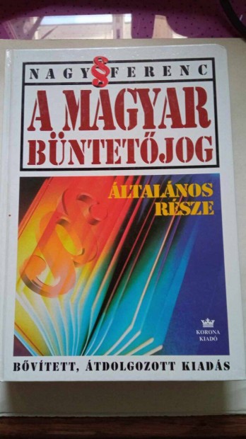 A magyar bntetjog ltalnos rsze 2001.v 2000 Ft