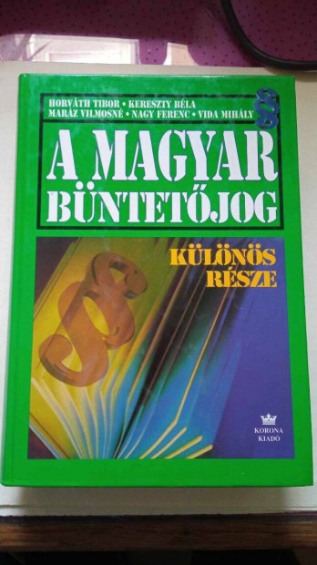 A magyar bntetjog klns rsze 1999.v 2000 Ft