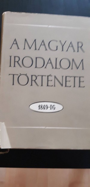 A magyar irodalom trtnete, hrom ktet