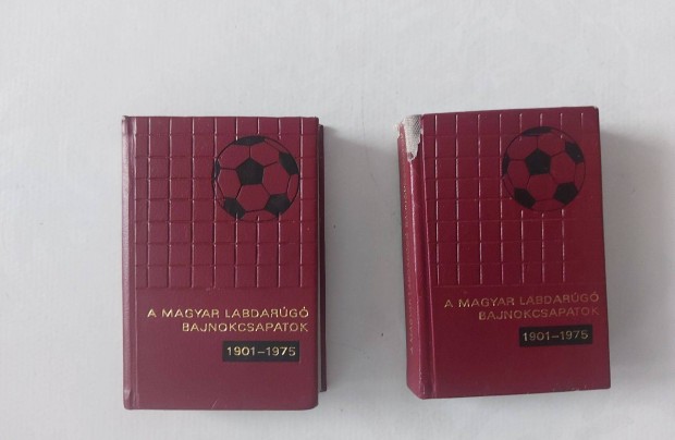 A magyar labdarg bajnokcsapatok 1901-1975 (miniknyv)