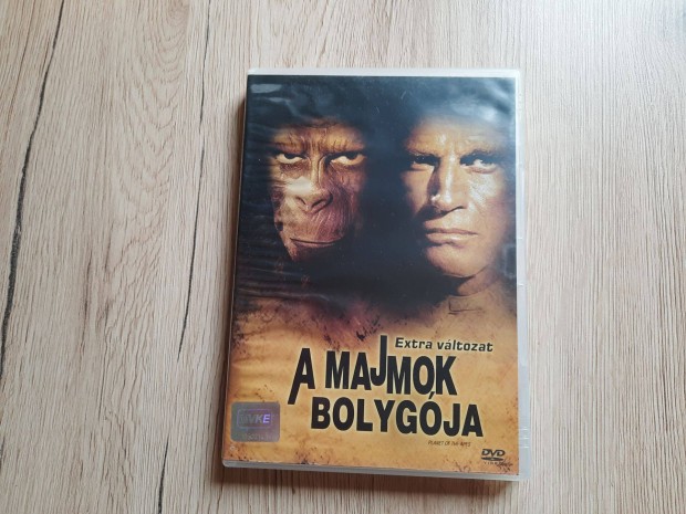 A majmok bolygja DVD - Charlton Heston ( szinkronos, 2 DVD)