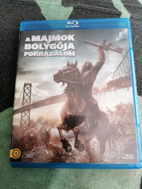 A majmok bolygja - Forradalom blue ray 