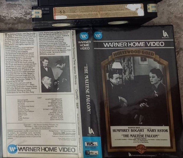 A máltai sólyom - intervideo vhs