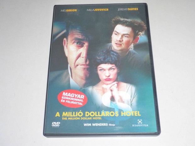 A milli dollros hotel DVd film /