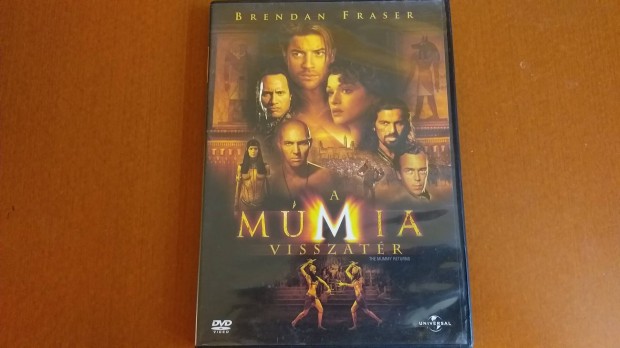 A mmia visszatr DVD film-Brandon Fraser