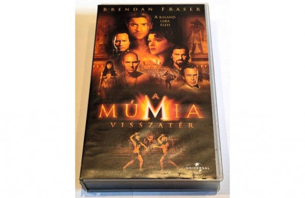 A mmia visszatr (2001) VHS fsz: Brendan Fraser