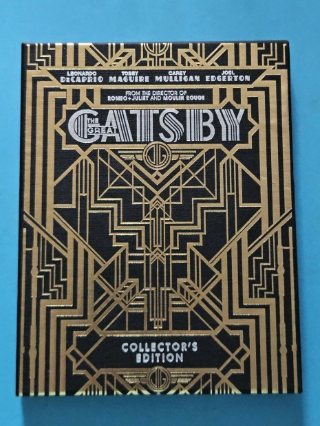 A nagy Gatsby 3d és 2d (és cd) Blu-ray