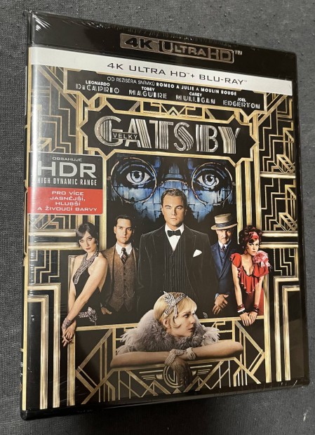 A nagy Gatsby 4K UHD + blu-ray 