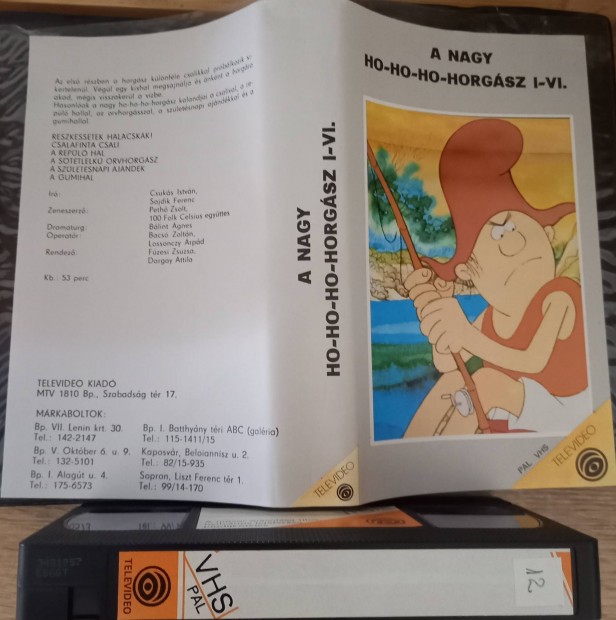 A nagy Ho-Ho-Ho horgsz - rajzfilm vhs - televideo