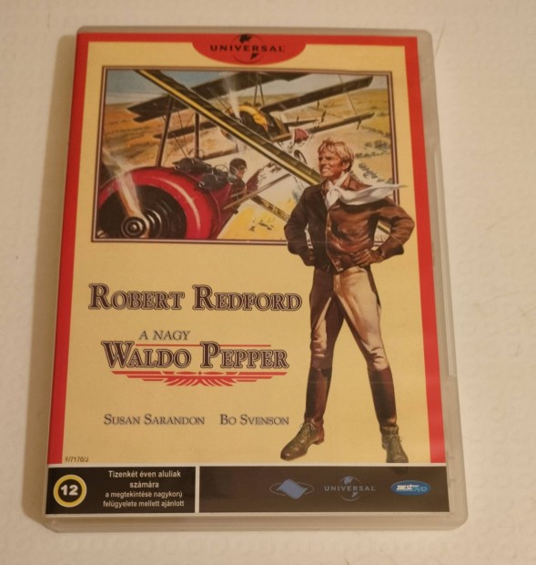 A nagy Waldo Pepper dvd Robert Redford Universal 