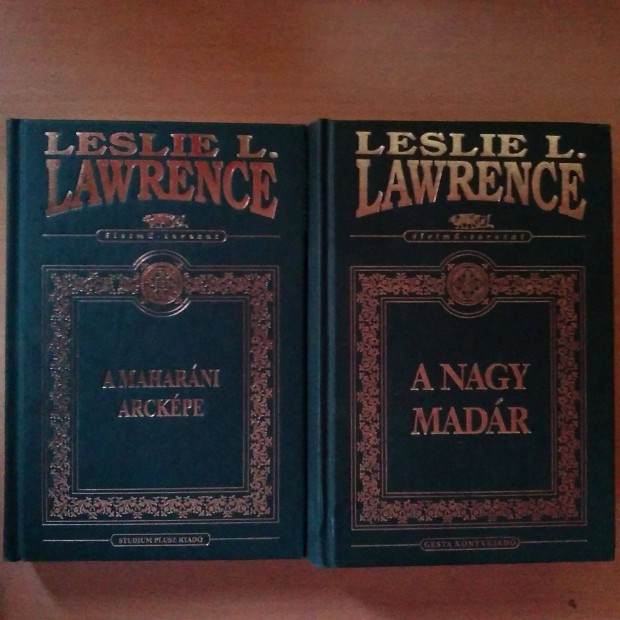 A nagy madr, A maharni arckpe kt Leslie L. Lawrence knyv