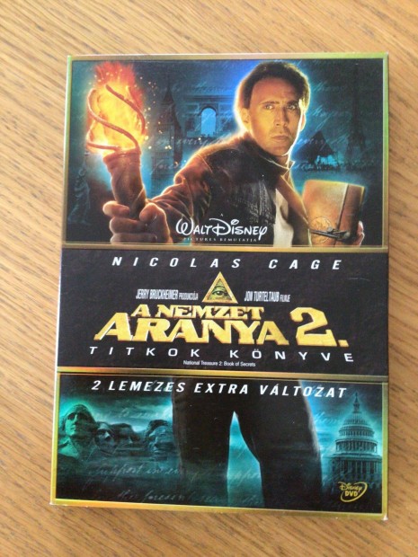 A nemzet aranya 2. - Titkok knyve (2 DVD)