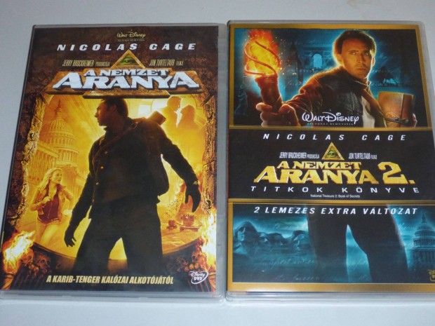 A nemzet aranya / A nemzet aranya 2. DVD film