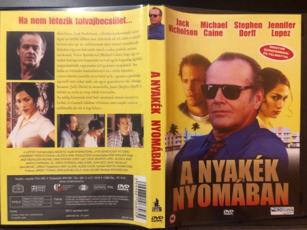 A nyakk nyomban (karcmentes, Jack Nicholson) DVD