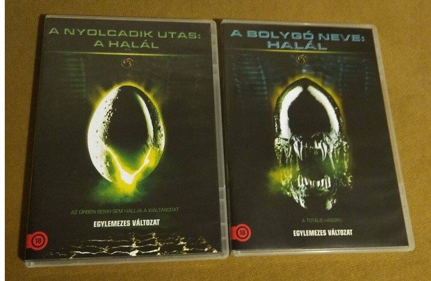A nyolcadik utas a Halál + A bolygó neve: Halál (2 DVD)