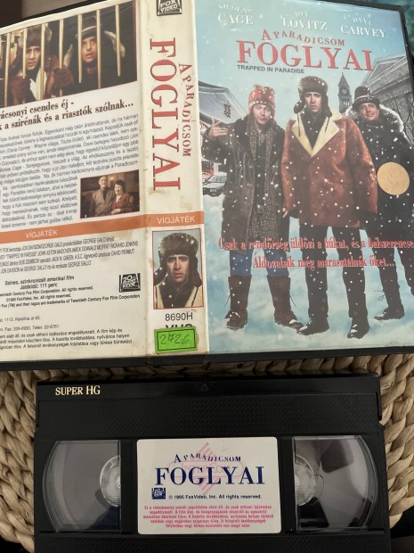 A paradicsom foglyai vhs