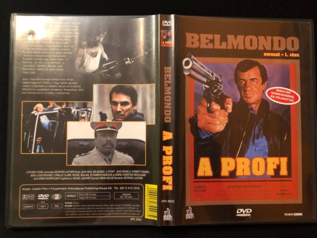 A profi (karcmentes, Belmondo) DVD