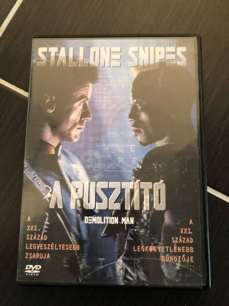 A pusztit demolition man dvd