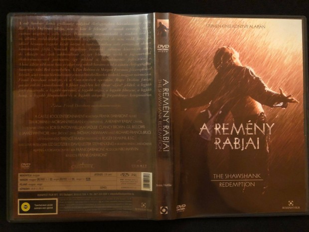 A remny rabjai (ritka kiads, Tim Robbins, Morgan Freeman) DVD