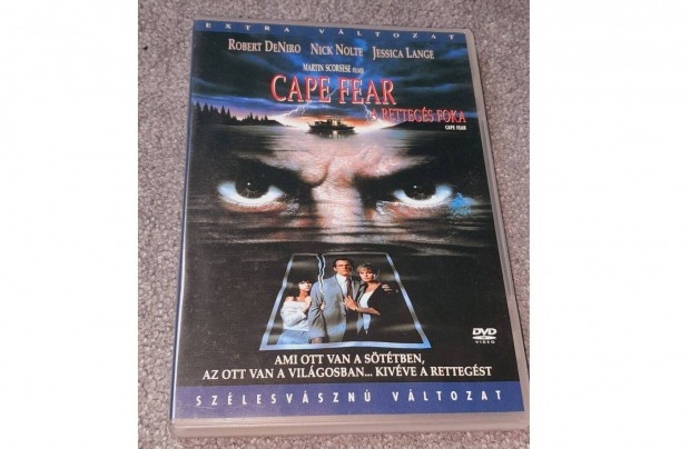 A rettegs foka DVD (1991) Cape fear - 2 DVD - Feliratos magyar kiads