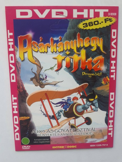 A srknyhegy titka - paprtokos DVD (posta 255 Ft)