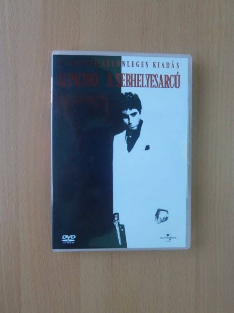 A sebhelyesarc DVD