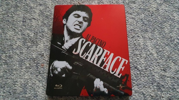 A sebhelyesarc blu-ray steelbook