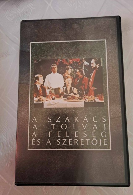 A szakcs, a tolvaj, a felesg s a szeretje VHS