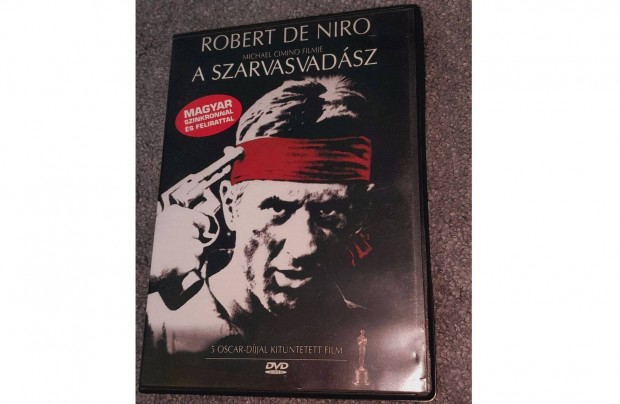 A szarvasvadsz DVD (1978) Szinkronizlt, karcmentes (Robert De Niro)