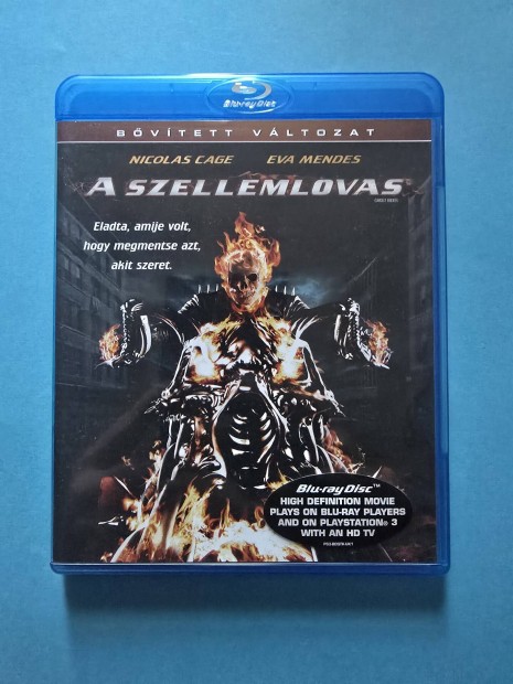 A szellemlovas blu-ray