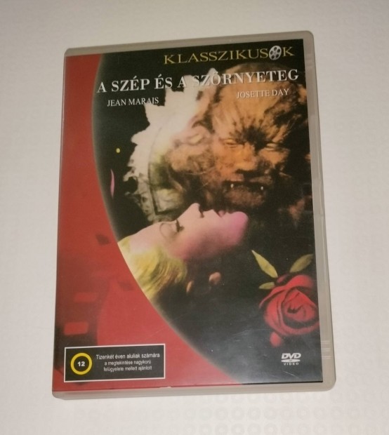 A szp s a szrnyeteg dvd klasszikus Jean Marais, Josette Day