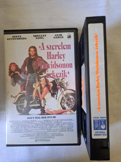 A szerelem Harley Davidsonon érkezik VHS - Nagy tok