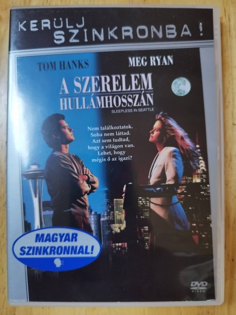 A szerelem hullámhosszán újszerű dvd Tom Hanks Szinkronizált