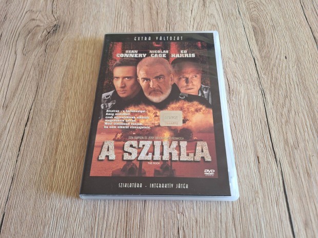 A szikla (DVD) Szinkronizált - Nicolas Cage - Sean Connery dvd film