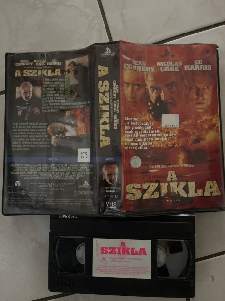 A szikla vhs.   