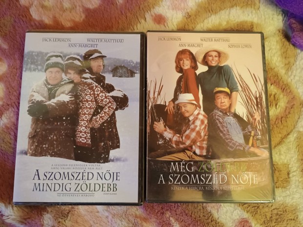 A szomszd nje ...../ Mg zldebb a .... DVD 