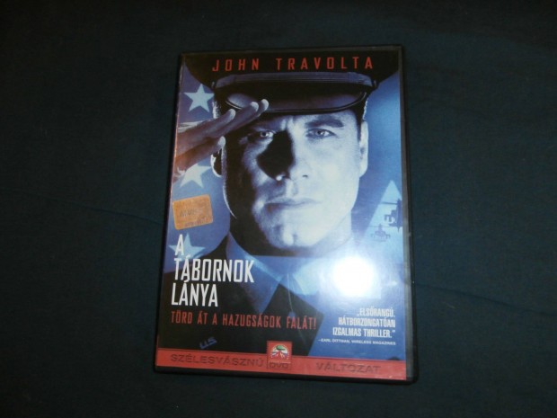 A tábornok lánya DVD film John Travolta