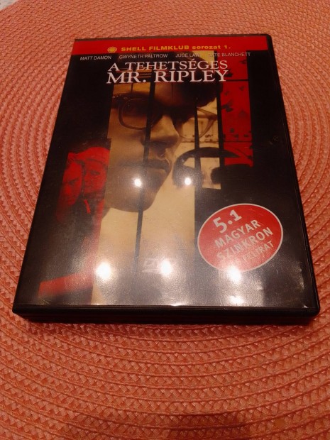 A tehetsges Mr.Ripley DVD