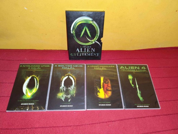 A teljes Alien dszdobozos gyjtemny DVD